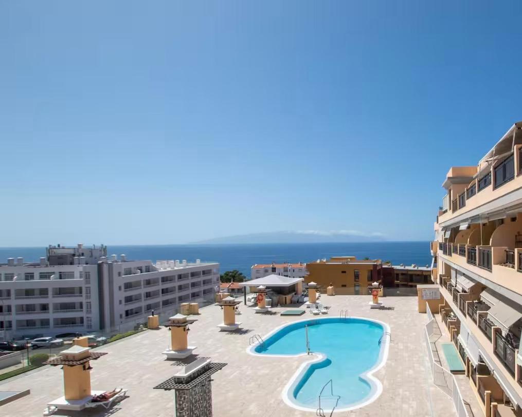 Casa Hugo - Ocean View, Quiet Pool, Fibre Net, Los Gigantes Puerto de Santiago  Exterior foto